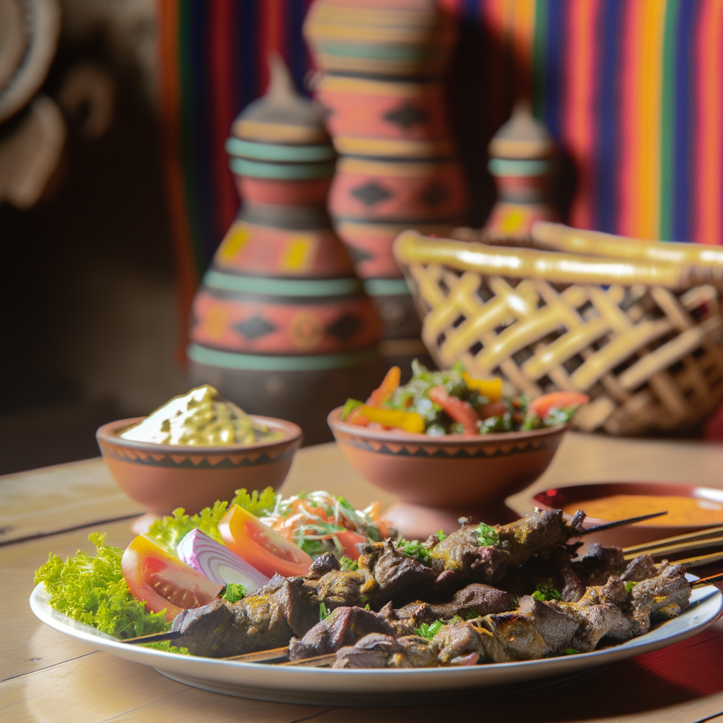 Grillet kød (Nyama Choma)